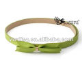 Fashion Narrow PU Belt For Woman